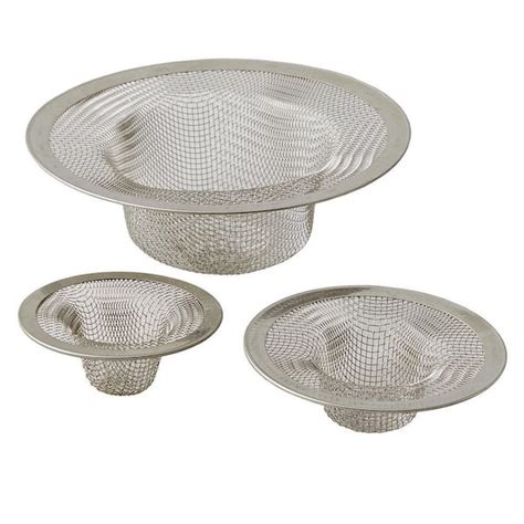 drain strainer|Mesh Sink Drain Strainer in Stainless Steel (3